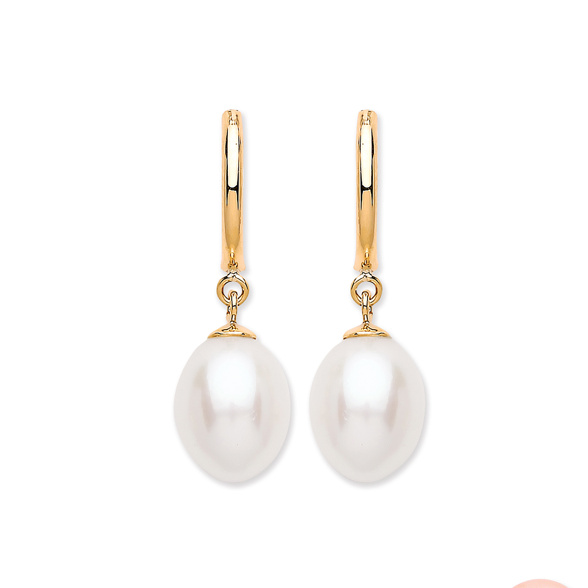 Trend White Gold Pearl and Diamond Stud Earrings | Yoko London | TEM0222-7F